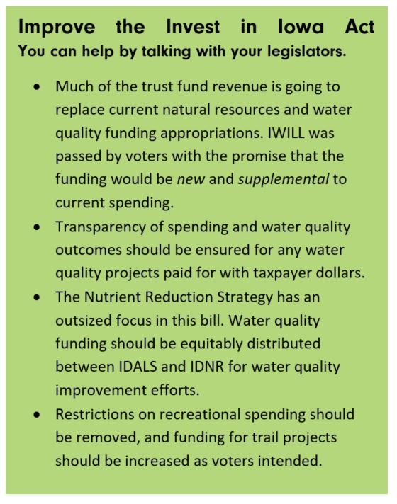 IEC Let's improve the Invest in Iowa Act to benefit Iowa's natural